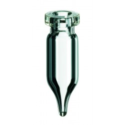 0.9ml Crimp Neck Micro-Vial, 32 x 10mm, clear glass, 1st hydrolytic class, conical