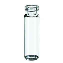 20ml SPME Vial, 75.5 x 22.5mm, clear glass, 1st hydrolytic class, rounded bottom, special crimp neck