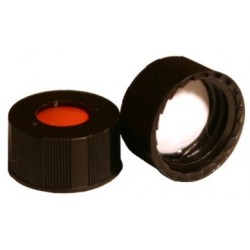 Discounted Vials and Caps: Short Thread Cap, 9mm, Blue, Red
