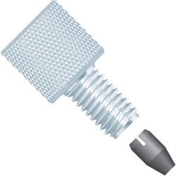 SealTight Fitting, for 1/16" OD Tubing, 10-32 Coned, SST, Natural