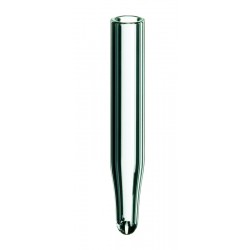 0.1ml Micro-Insert, 31 x 5mm, clear glass, 9mm taper