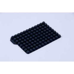 Micronic Split TPE Capcluster Black for capping 96 individual tubes