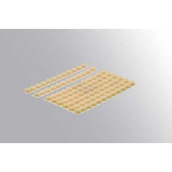 Micronic Pierceable TPE Capband-12 Natural in Capmat format