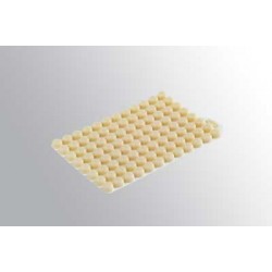 Micronic Pierceable TPE Capmat Grey for capping 96 tubes