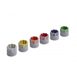 Micronics: Screw Caps for externally threaded