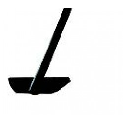 QLA Dissolution Paddles: 21' Paddle, PTFE coated over 316 SS, Serialized