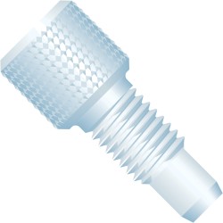 Fingertight Fitting, single piece, for 1/8