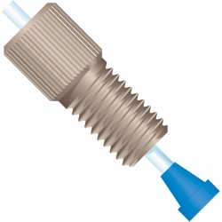 Upchurch: Nut Flangeless Fitting, 5/16-24,