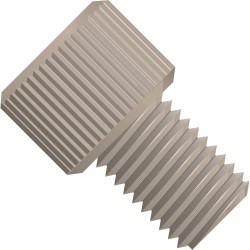 Upchurch: Peek Short Flangeless Nut