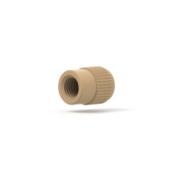 SuperFlangelessâ¢,  Fitting Nut, Female Fitting Nut, 1/16
