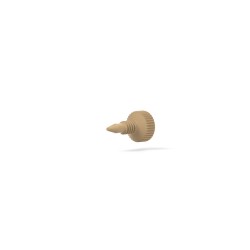 MicroTightÂ®, Plug, 6-32 Coned, PEEKâ¢, Natural