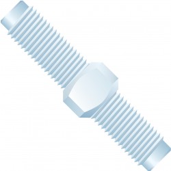 Adapters & Connectors: Union, Threaded, 1/4