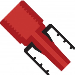 Adapters & Connectors: Adapter, Luer (Male) to 1/4"-28 Flat Bottom (Female), PEEK/PEEK