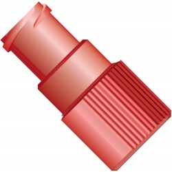 Adapters & Connectors: Adapter, Luer (Female) to 1/4