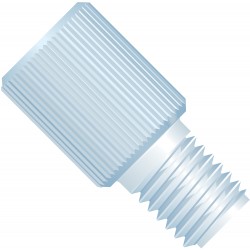Adapters & Connectors: Threaded  Adapter, 1/4