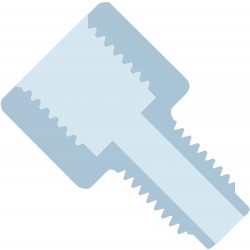 Adapters & Connectors: Threaded  Adapter, 5/16