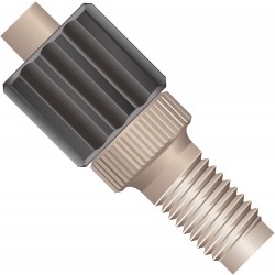 Adapters & Connectors: Adapter, Luer (Male) to 1/4