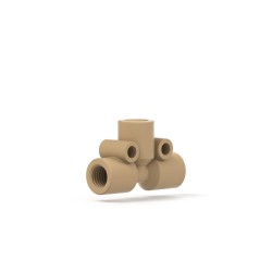 Upchurch: Tee Assembly PEEK 0.020