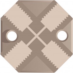 Adapters & Connectors: Cross for 1/16â OD Tubing, 1/4