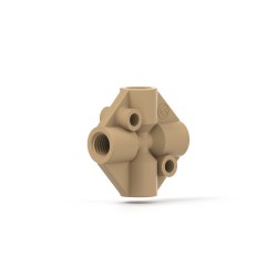 Upchurch: Cross Asy PEEK .020 Hi Press