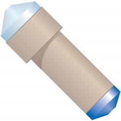 Flow & Pressure Control: Back Pressure Regulator, Replacement Cartdridge, 40psi (2.8bar)