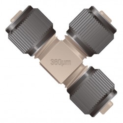 Adapters & Connectors: MicroTee for MicroTight Sleeves, 5/16