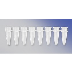 Corning PCR Products: 0,1ml Thin Wall Tubes 8 Per Strip. 