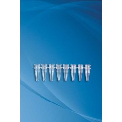 Corning Axygen: PCR Products: Tube, PCR 0.2ml  8-Strip Green