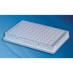 Corning Axygen: PCR Products: Plate, PCR 200ul w/v 96 well Full Skirt Green