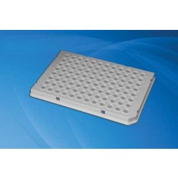 Corning Axygen: PCR Products: Plate, PCR, Roche 480 lightcycler, white, Barcode , with Sealing Film
