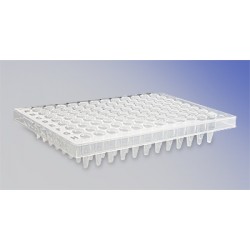 Corning PCR Products: 96 Well Clear PCR Half Skirt two