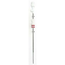 QLA Dissolution Sampling Cannula: 900mL Sample/Return Probe Fixed with Filter Housing, Stopper & Up/Down Collars for Sotax