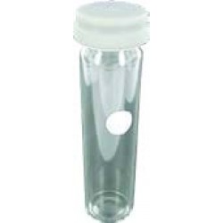 QLA Physical Testing : 100mL Clear Glass Bottle and Cap with Viton Liner