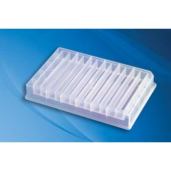Corning Axygen: Reservoirs: Reservoir, Pre-Sterilized Low Profile Multi Well, 12 Channel Trough, Individually Wrapped, Max.plate volume 21ml