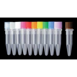 Corning Axygen: Tubes, Caps & Racks: Tube, 1.5ml Pre-Sterilized MAXYMUM RECOVERY Screw Cap Tubes and Attached Clear Caps with O-Rings