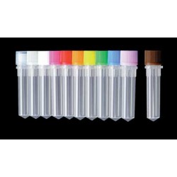 Corning Axygen: Tubes, Caps & Racks: Tube, 2.0ml Screw Cap with O Ring Assorted Sterile
