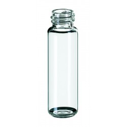 20ml Headspace-Vial, 75.5 x 23mm, clear glass, 1st hydrolytic class, rounded bottom, for PLASTIC screw caps ND18