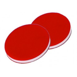 8mm Septa, PTFE red/Silicone white/PTFE red, 45° shore A, 1.0mm