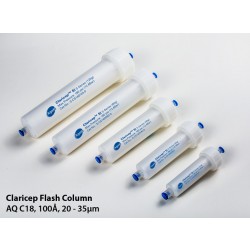 Agela: Claricep Flash Column, AQ C18, 100Ã, 20 - 35Âµm, 1.5kg