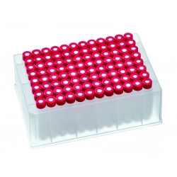 Vials, Caps and Closures: SQW Block, PP, 96 Positions,
