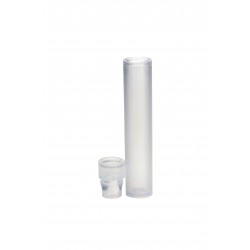 Shell Vial 1ml (40 x 8mm) PP,  8mm Starburst Plugs