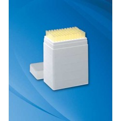 Corning Axygen: Pipette Tips / PD tips: Tip, 200Âµl Yellow, Stack Rack, Pre-Sterilized Universal Fit Pipet Tips