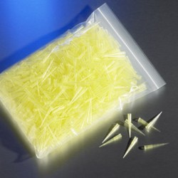 Corning Pipette tips: Tip Graduated 200ul Bulk Yellow