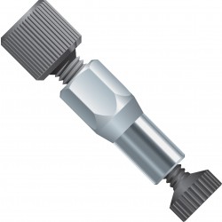 Adapters & Connectors: Threaded Adapter, ZDV, 10-32 Coned (Female) to 6-32 Coned (Female), SST