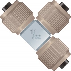 Adapters & Connectors: VHP MicroTee, for 1/32