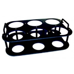 QLA Dissolution Storage Racks, Holders and Accessories: 6 Position Vessel Stand, Universal