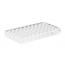 Discounted Vials and Caps: Vial Rack, Acrylic, 8mm x 50 Holes