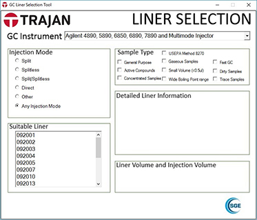 Liner Selection Tool